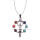 Chakra Pendant Spirit Healing Pendulum Silver Jewelry